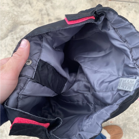 Champion black and pink Girls snow pants - Picture 7 of 11